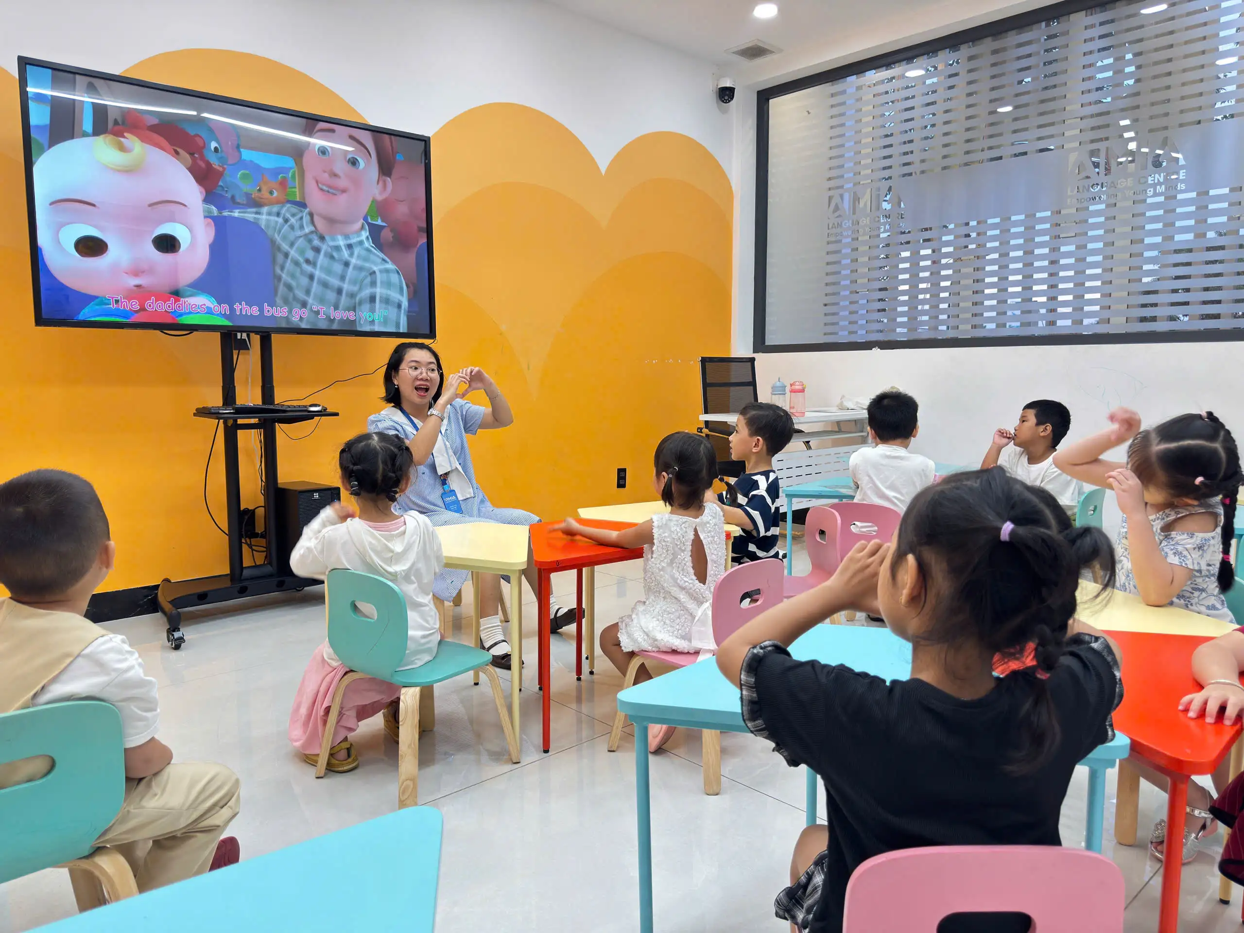 tiếng anh mầm non 3-6 tuổi